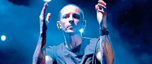 Chester Bennington 2014 bei Rock am Ring. 