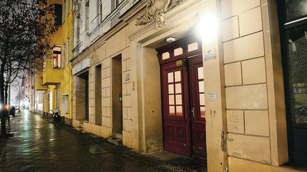 Eingang des Moscheetreffs "Fussilet 33" in Moabit - der Verein ist seit Februar 2017 verboten.