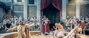Zeitlos guter Stoff. Szene aus der „Macbeth“-Inszenierung des Monbijou-Theaters.