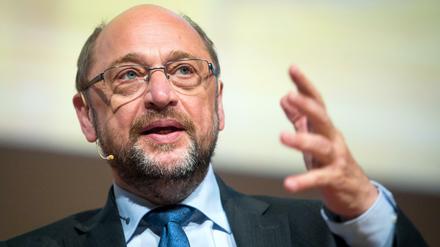 Der SPD-Kanzlerkandidat und Parteivorsitzende Martin Schulz.