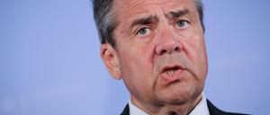 Außenminister Sigmar Gabriel.