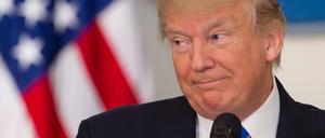 Seine Sprache, seine Haare, seine Haltung - Trump ist in kürzester Zeit zu einer Weltchiffre geworden.