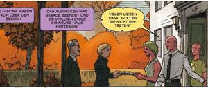 Eine der merkwürdigeren Ecken des Marvel-Universums: Eine Seite aus dem ersten "Vision"-Sammelband.