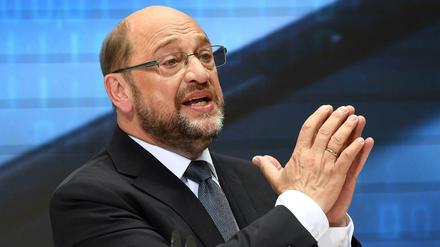 SPD-Kanzlerkandidat Martin Schulz.