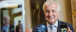 Der bayerischen Ministerpräsident Horst Seehofer (CSU) vergangene Woche in München.