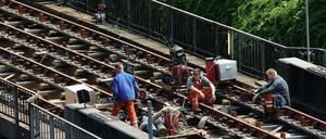 Bauarbeiten an der U 1 - doch länger als geplant.