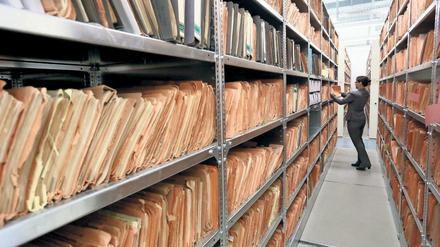 Das Stasi-Museums Berlin mit bisher nicht erfassten Unterlagen.