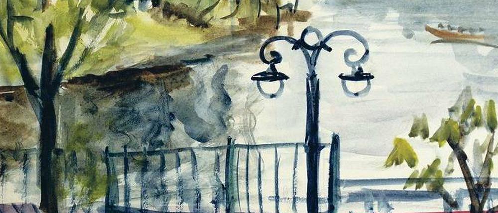 Rolf Gérard: "Der Wannsee", 1928