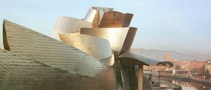 Außergewöhnliche Architektur. Das Guggenheim-Museum in Bilbao.