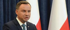 Der polnische Präsident Andrzej Duda.