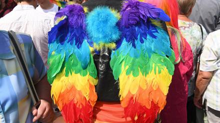 Bunt wird es am Wochenende in Berlin - und voll.