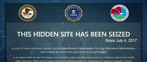 AlphaBay und Hansa Market hießen die beiden illegalen Handelsplätze, die nun dichtgemacht worden sind.