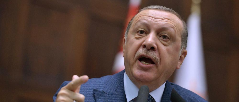 Der türkische Staatspräsident Recep Tayyip Erdogan.