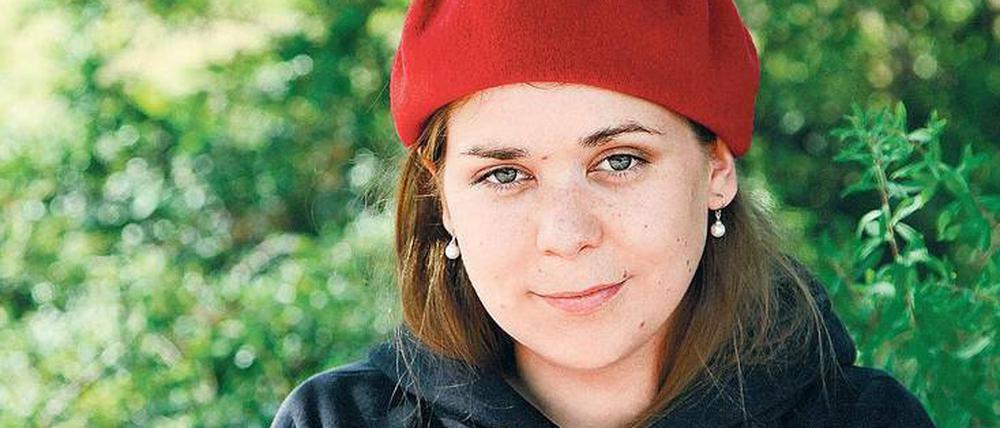 Die Autorin Stefanie Sargnagel, 31.