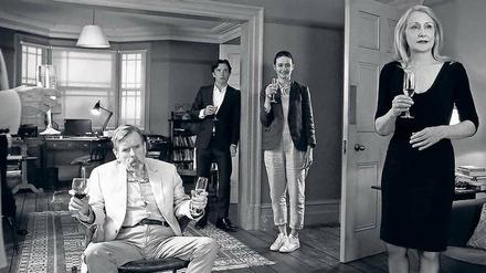 Freunde oder Feinde. Timothy Spall, Cillian Murphy, Emily Mortimer und Patricia Clarkson (von links).