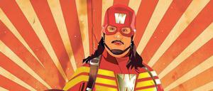 Von wegen Captain America! Captain Wedding heißt einer der Superhelden in dem Stück „The Weddingers“.