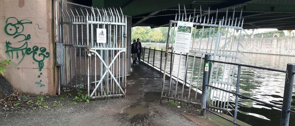 Wer würde hier schon gerne mit dem Rad durchfahren?