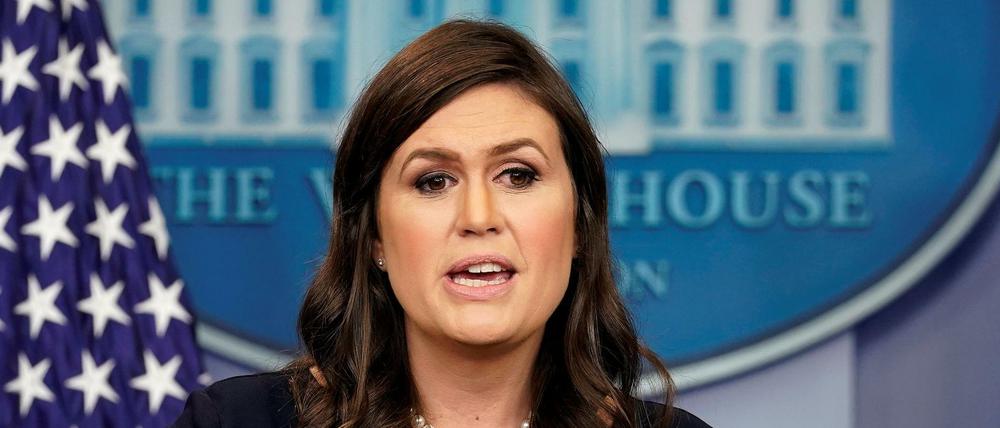 Neue Gepflogenheiten angekündigt: Trumps neue Sprecherin Sarah Huckabee Sanders
