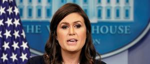 Neue Gepflogenheiten angekündigt: Trumps neue Sprecherin Sarah Huckabee Sanders
