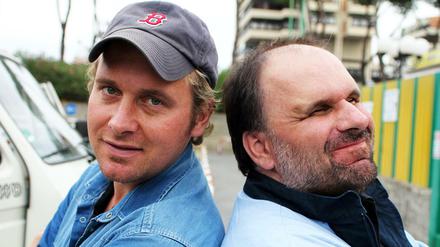 Wie Pech und Schwefel. Marcus Zölch und Jorgo Papasoglou.