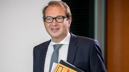 Bundesverkehrsminister Alexander Dobrindt.