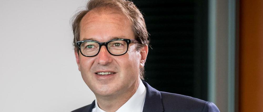 Bundesverkehrsminister Alexander Dobrindt.