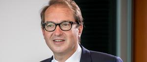 Bundesverkehrsminister Alexander Dobrindt.