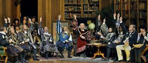 Es geht hoch her in Barrie Koskys Inszenierung von Wagners "Die Meistersinger von Nürnberg".