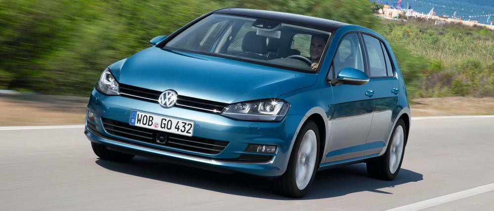 Hier ein VW, wie er aussehen soll. Der von Pascale Hugues sieht jetzt aus wie ein Mund mit Zahnlücke.