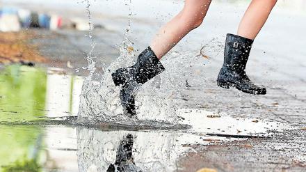 Lust und Frust. Der Sommer 2017 zeigt sich bislang eher von seiner feuchtkühlen Seite.