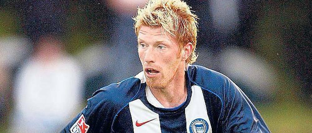Andreas Neuendorf, 42,  spielte zwischen 1998 und 2000 sowie von 2001 bis 2007 für Herthas Profis. Seit 2015 ist er Nachwuchstrainer.