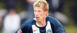 Andreas Neuendorf, 42,  spielte zwischen 1998 und 2000 sowie von 2001 bis 2007 für Herthas Profis. Seit 2015 ist er Nachwuchstrainer.