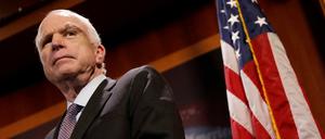 Gezeichnet vom Kampf gegen den Gehirntumor: Der Republikaner John McCain.