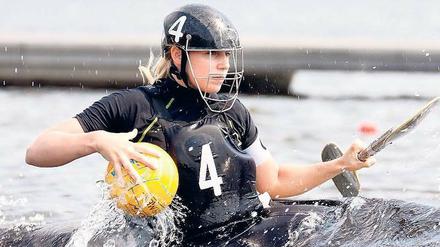 In ihrem Element. Die Berlinerin Fabienne Thöle will mit dem deutschen Nationalteam in Breslau den Titel verteidigen. 