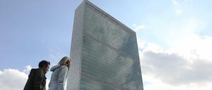 Der Sitz der Vereinten Nationen in New York, deren Hauptaufgabe nicht weniger als die Sicherung des Weltfriedens ist. 