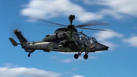 Die Bundeswehr hat in Mali Kampfhubschrauber vom Typ Tiger im Einsatz.