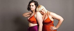 Für die erste Kampagne Phylydas standen Sängerin Ilgen-Nur Borali und PR-Frau Melanie-Jasmin Jeske (rechts) vor der Kamera