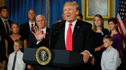 Donald Trump schaffte es bisher nicht, Obamacare abzuschaffen. Der Senat legte sich quer.