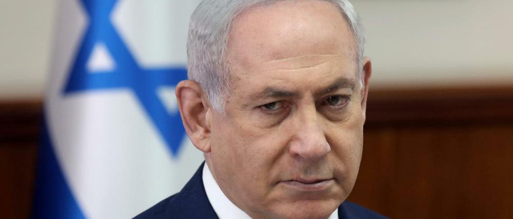 Der israelische Ministerpräsident Benjamin Netanjahu.