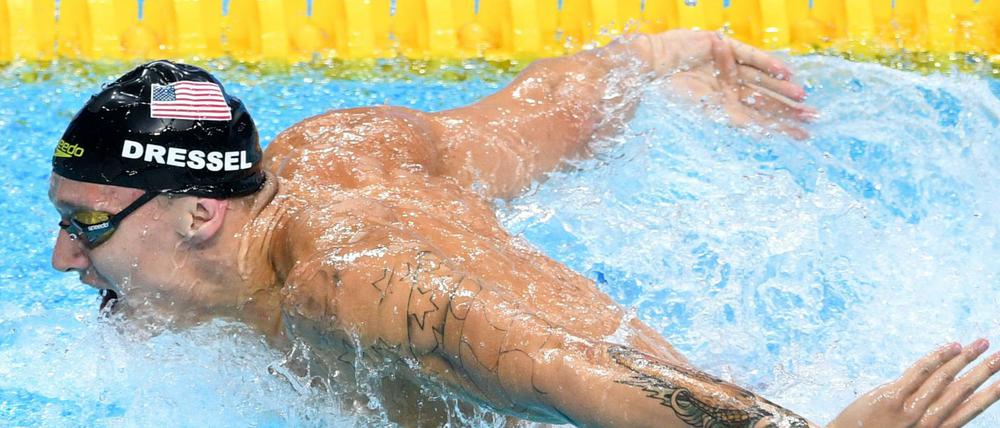 Caeleb Dressel holte bei der WM in Budapest sieben Goldmedaillen.