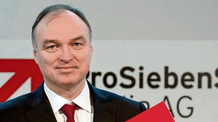 Die ProSiebenSat.1 Media AG mit ihrem Vorstand Thomas Ebeling ist eine der Gründerinnen der neuen Datenallianz.