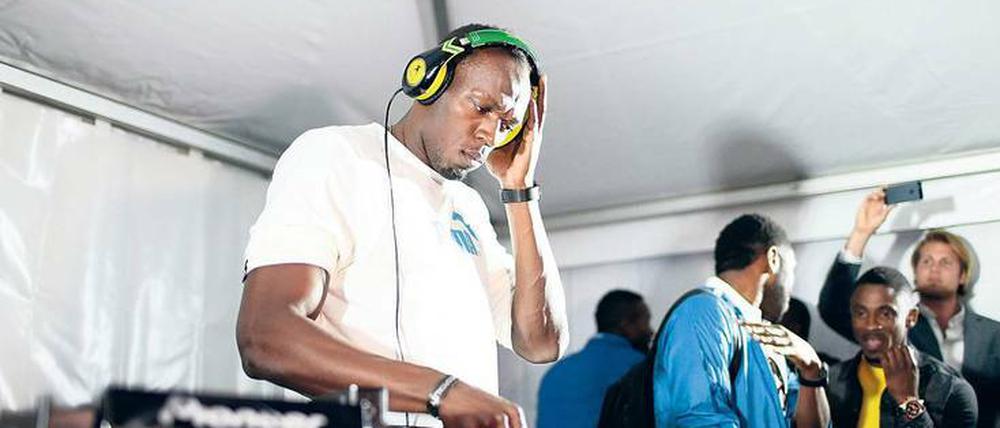 Bolt liebt die Partys und die Musik.