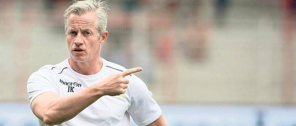 Durch und durch pragmatisch. Auf eine Aufarbeitung des enttäuschenden Saisonendes verzichtete Trainer Jens Keller. Er glaubt auch so an einen Lerneffekt.