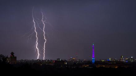 Für Dienstagnacht gibt es eine Unwetterwarnung.