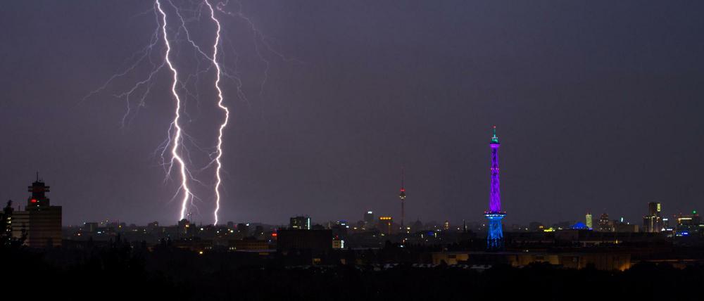 Für Dienstagnacht gibt es eine Unwetterwarnung.