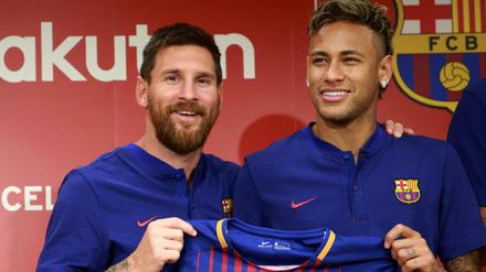 Bald nicht mehr Arm in Arm: Lionel Messi (links) und Neymar.