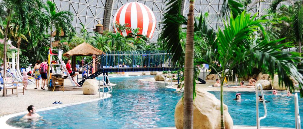 Alles so schön künstlich hier: Tropical Islands in Krausnick. 