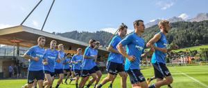 Alle Jahre wieder Schladming. Hertha BSC trainiert momentan in Österreich. 