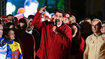 Der venezolanische Präsident Nicolás Maduro in Caracas.