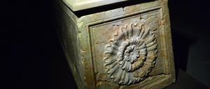 Sarkophag des Herodes. Die Brutalität des Herrschers wurde in den Legenden übertrieben.